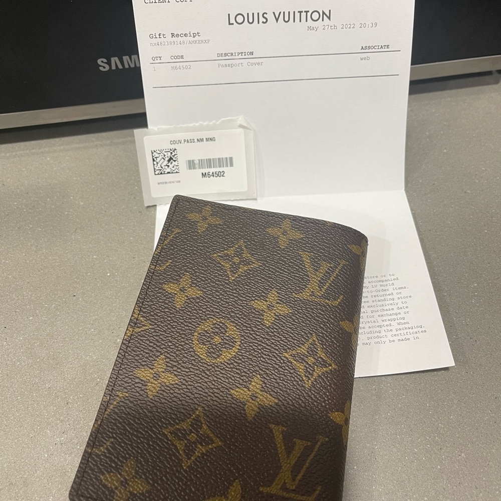 Louis Vuitton Passport Holder